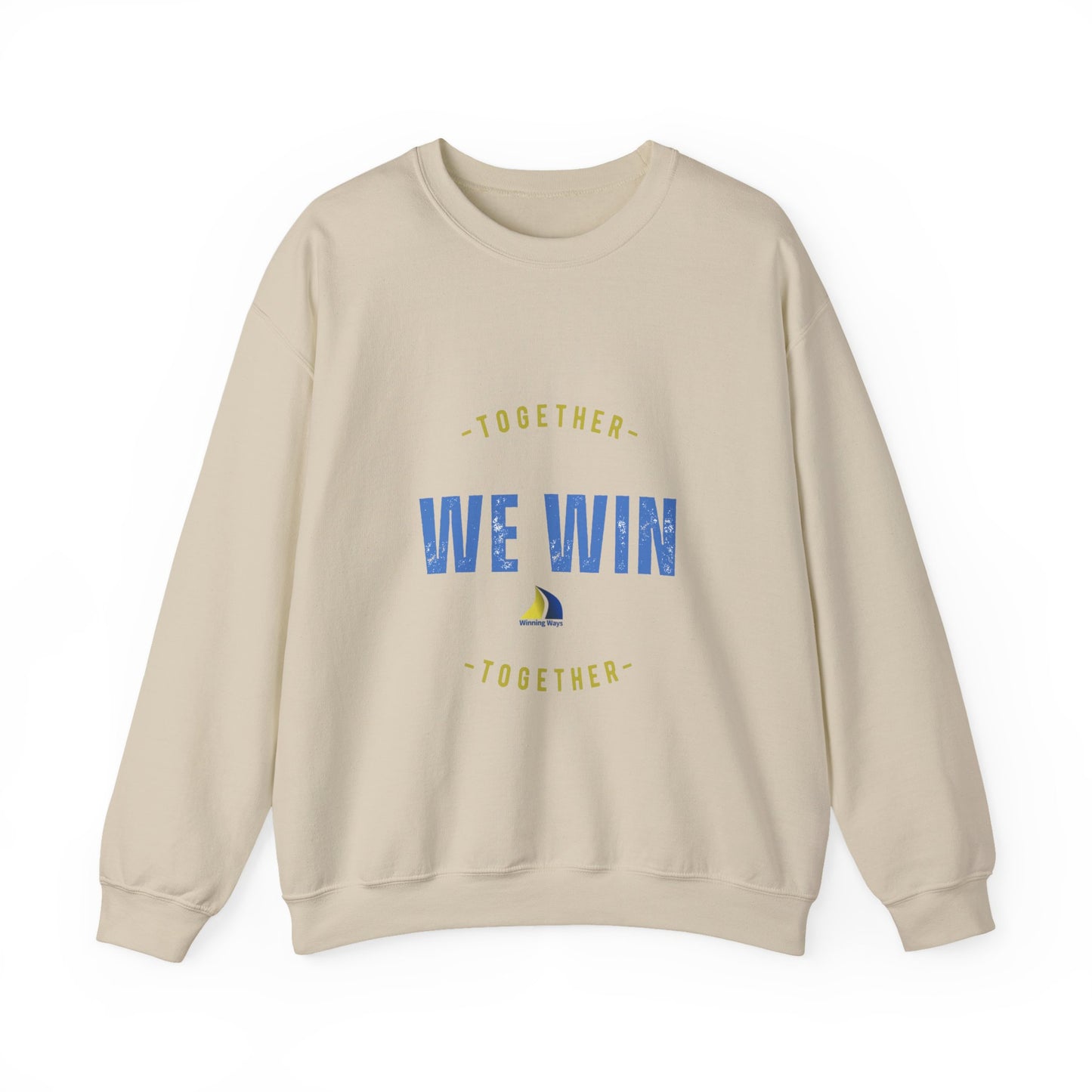 Together We Win Crewneck Sweatshirt, Unisex Motivation Sweater, Inspirational Gift, Cozy Fashion, Team Spirit Apparel, Sports Team [...]
