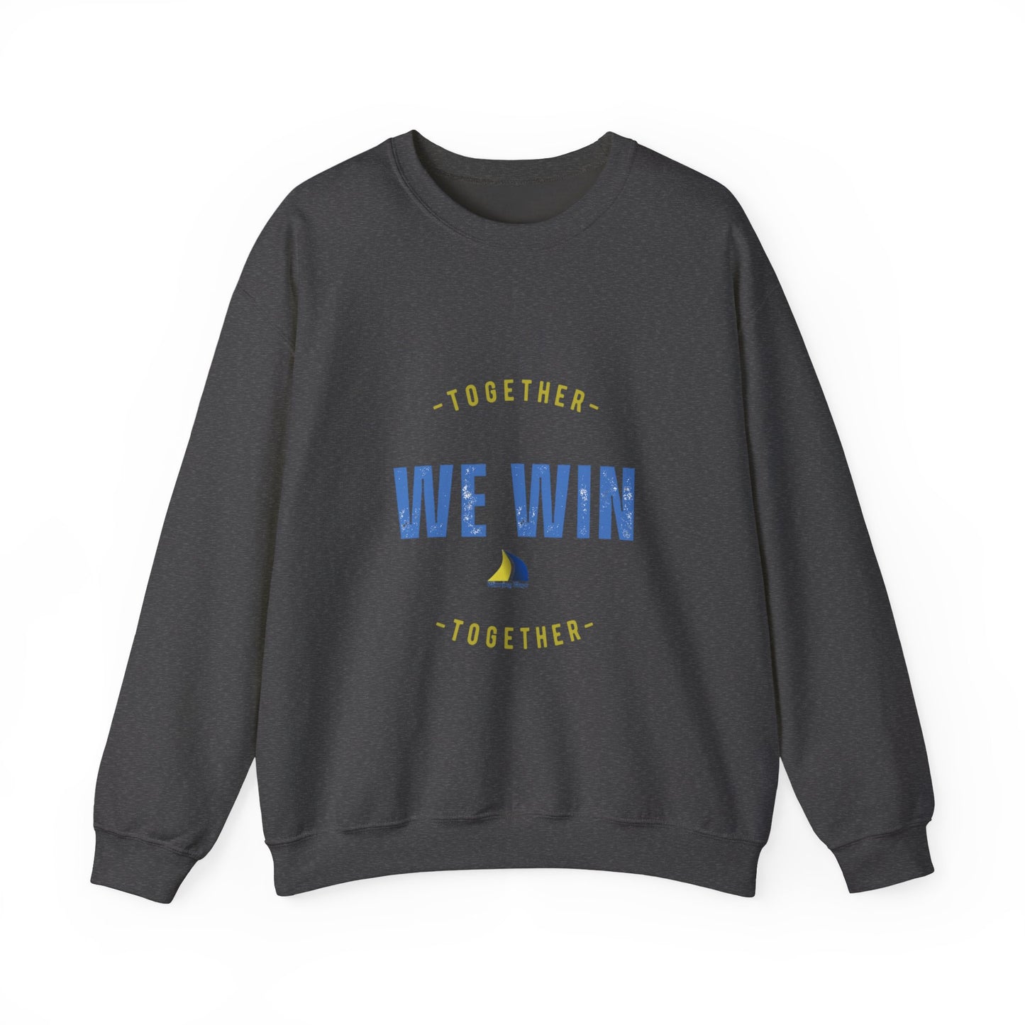 Together We Win Crewneck Sweatshirt, Unisex Motivation Sweater, Inspirational Gift, Cozy Fashion, Team Spirit Apparel, Sports Team [...]