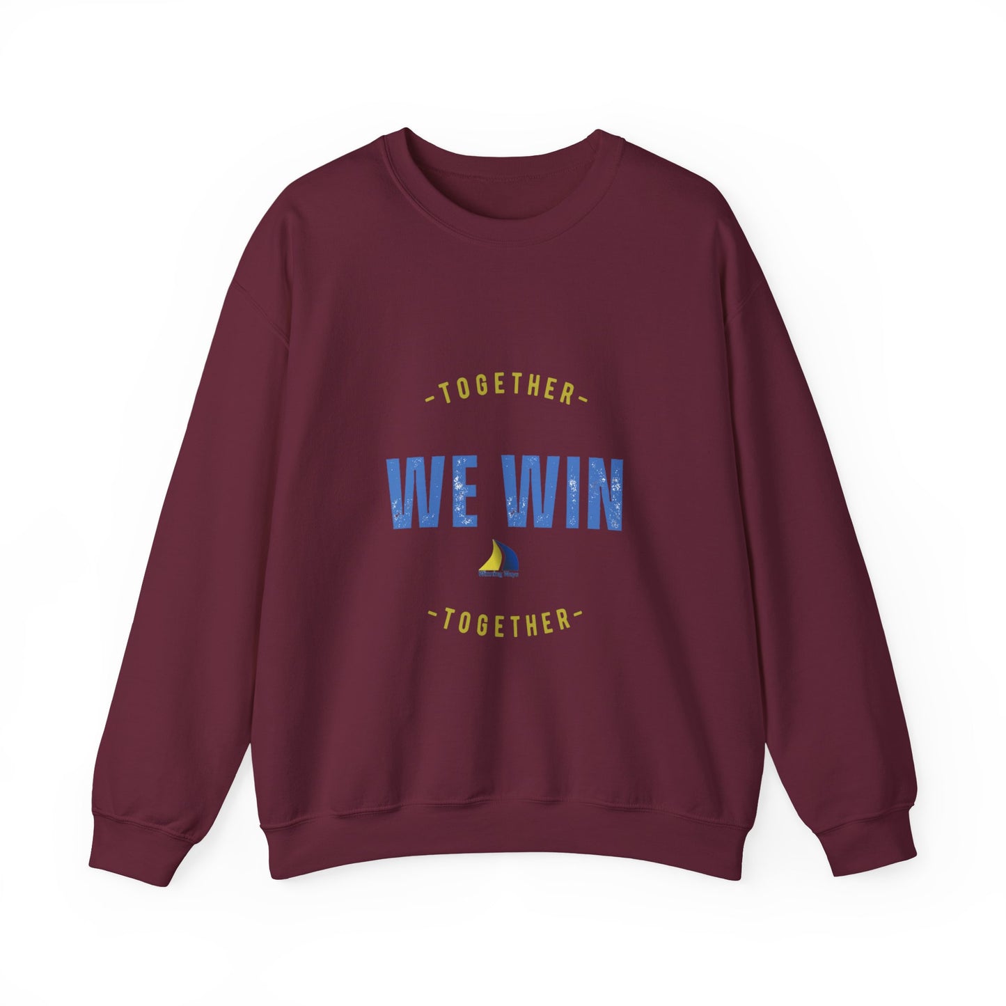 Together We Win Crewneck Sweatshirt, Unisex Motivation Sweater, Inspirational Gift, Cozy Fashion, Team Spirit Apparel, Sports Team [...]