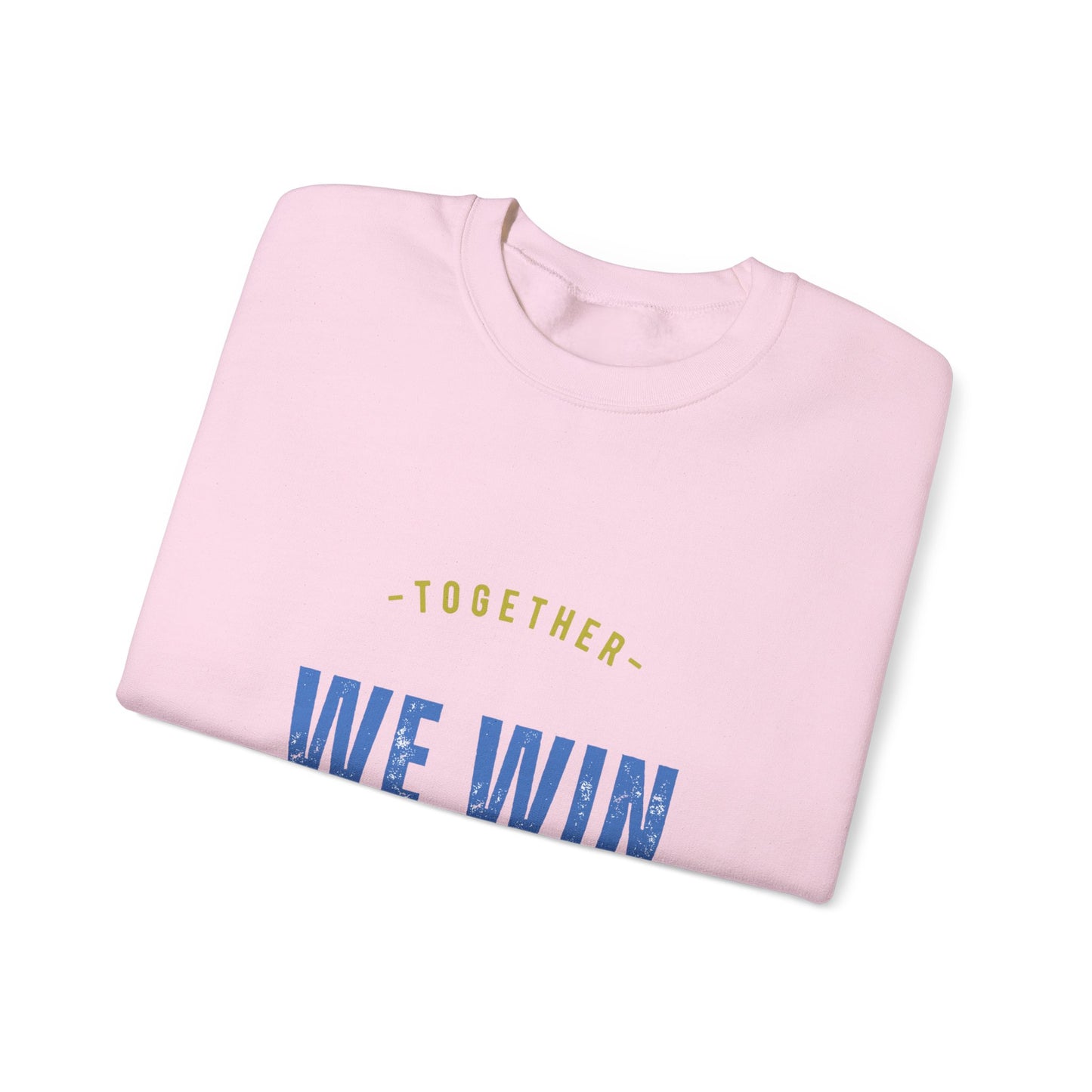 Together We Win Crewneck Sweatshirt, Unisex Motivation Sweater, Inspirational Gift, Cozy Fashion, Team Spirit Apparel, Sports Team [...]