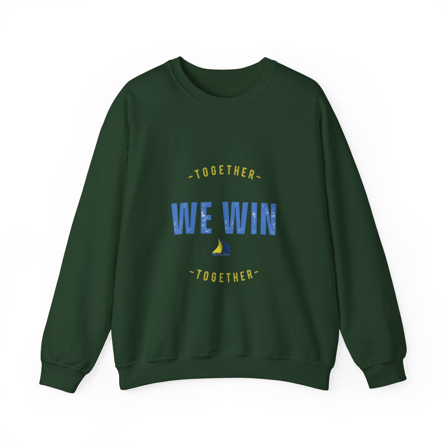 Together We Win Crewneck Sweatshirt, Unisex Motivation Sweater, Inspirational Gift, Cozy Fashion, Team Spirit Apparel, Sports Team [...]